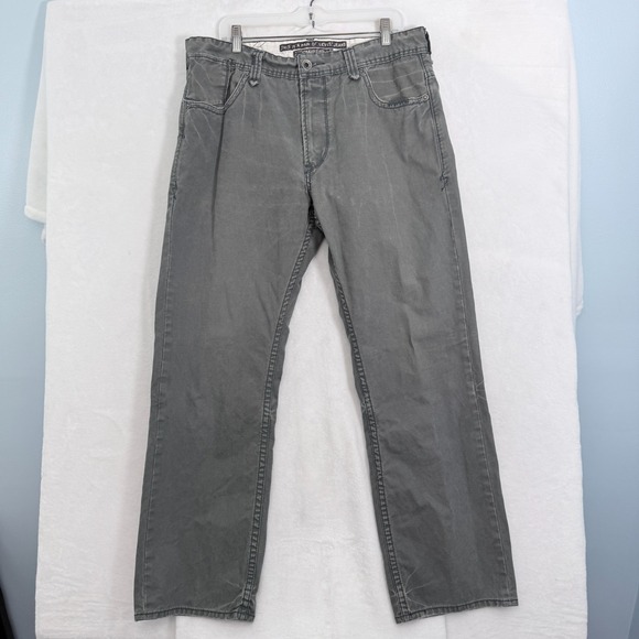 Levi's Other - Vintage Levis Chino Pants Mens 36x32 (36x30) Gray Relaxed Straight Leg Canvas